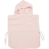 Meyco Badponcho en éponge 1-3 jaar rose pâle