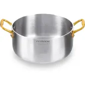 PENSOFAL 4908 Academy Class Sauteuse à deux poignées 16cm, Poêle + casserole, Argent