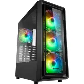 Sharkoon 4044951030187 Gehäuse TK4 RGB ATX 1xGlas schwarz