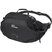 Jack Wolfskin Sacs banane de sport 'Velo Trail' gris / noir / blanc