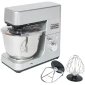 Bestron Robot de cuisine 4 en 1 1600 W 5 L Gris AKM1600S