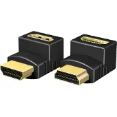 Raidsonic ICY BOX Adaptateur angulaire 2x HDMI avec deux orientations différentes