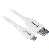Sharkoon USB 3.1 A-C wh 0.5m - Digital/Daten