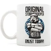 Thumbs Up Original Stormtrooper mug Enlist Today White, Tasse, Blanc