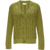 s.Oliver Cardigan vert