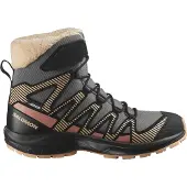 Salomon Xa Pro V8 Winter Wp Hiking Boots Gris EU 31 Enfants