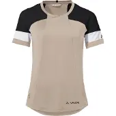 Vaude Bike Kuro Short Sleeve T-shirt Beige 36 Femme