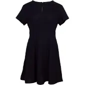 Volcom Surfpunk Short Sleeve Short Dress Noir S Femme