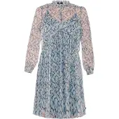 Le Temps des Cerises Robe 'Denali' beige / bleu