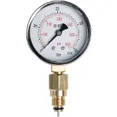 Salvimar Mares Pressure Manometer Gauge Noir