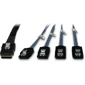 Inter-Tech 88885237 65 Cm Sas Cable Noir
