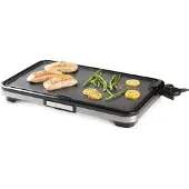 Domo Plancha XXL DO9263G 2200 W Inox/Noir