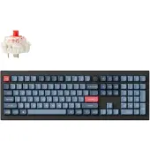 Keychron Clavier mécanique V6 MAX QMK Carbon Black - sans fil, format complet