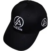 Linkin Park Unisexe, Casquette, Concentric Side Logo Baseball Cap, Noir, (Taille unique)