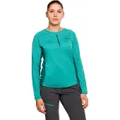 Trangoworld T-shirt à Manches Longues Avec Demi-zip Naret