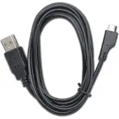 2GO 793878 USB Ladekabel - schwarz - 100cm für Micro-USB