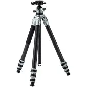 Fotopro MP 6 Tripode en carbone (Matières plastiques), Trépied, Noir