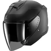 Shark Skwal Jet Dark Shadow Open Face Helmet Noir 2XL