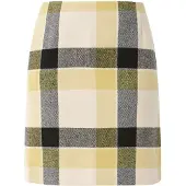 s.Oliver Jupe beige / jaune clair / noir