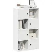 vidaXL Bibliothèque blanc 60x24x101,5 cm bois d'ingénierie
