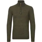 Indicode Pull-over 'Valero' chocolat / olive