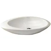 Hak GOCCE lavabo à poser 74x42cm, blanc