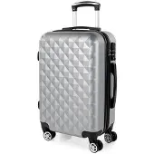 Itaca unisex. 771750-02 Bagages à main gris (OSFA), Argenté, Casuel, ABS/Polycarbonate