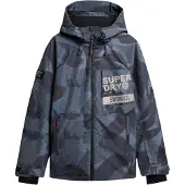 Superdry Homme Veste de ski Freestyle Core Gris Taille: Xxl