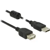DeLOCK USB A - USB A (5 m, USB 2.0)