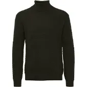 !Solid Pull-over 'Clive' vert / sapin / vert foncé