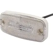 Hella feu de gabarit, LED, feu de position, 24V, boîtier blanc