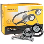 CONTITECH Kit de courroie d'accessoire CONTINENTAL 6PK1050K1