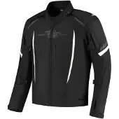 Rusty Stitches Pete Veste textile de moto imperméable Taille
