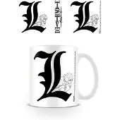 Death Note Mug Anime de - L - pour Indifférent - multicolore - Taille Standard