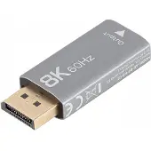 Lanberg 8k Hdmi Displayport Adapter Argenté