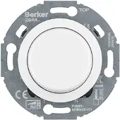 Berker Variateur uni-rotatif Z.-st.(LED) 294410