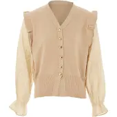 NAEMI Cardigan beige