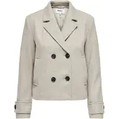 ONLY Manteau mi-saison 'ONLFreja' beige chiné