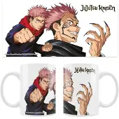 Sakami Merchandise Ceramiczny Kubek Jujutsu Kaisen - Yuji i Sukuna, Licencjonowany Crunchyroll