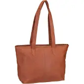 The Chesterfield Brand sac shopper sac d'ordinateur portable pour ordinateur portable Monza Shopper Cognac terracotta