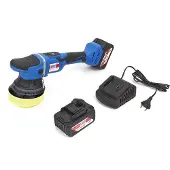 OEM Porte-outil professionnel de 18 volts, double, avec vis de support réglable pour meuleuse d'angle, fonctionnant sur batterie – inclut 2 batteries