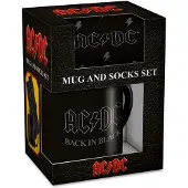 Pyramid Avec Le Coffret Cadeau Mug And Socks Back In Black Ac/dc 315ml