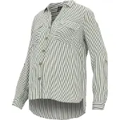Vero moda Maternity Chemisier 'VMMBumpy' roseau / blanc