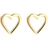 Elli Boucles d'oreilles 'Herz' or