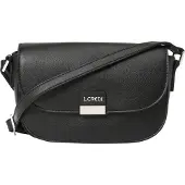 L.credi Sac à bandoulière 'Janina' noir / argent