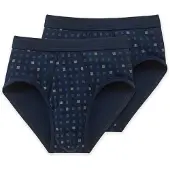 Schiesser Slip bleu nuit