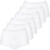 Sloggi Slip noir / blanc