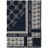 JOOP! Écharpe bleu nuit / greige