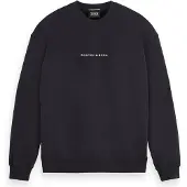 Scotch & Soda Sweat-shirt noir / blanc