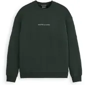 Scotch & Soda Sweat-shirt sapin / blanc